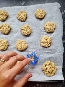 Bananen-Haferflocken-Kekse